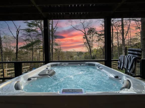 Glass Cabin Retreat w/ Hot Tub, Sauna + Epic Views