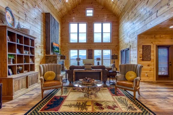 Sweet Mimosa Lodge | Indoor Pool, Hot Tub, Views