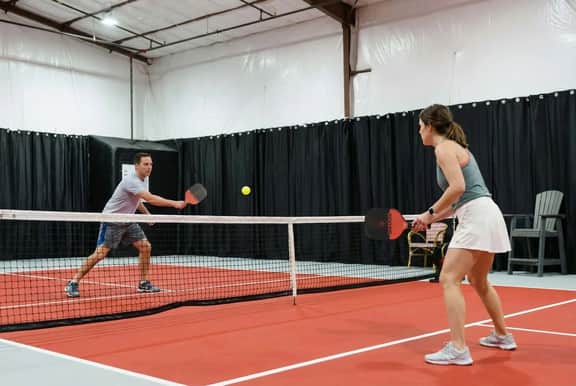 Private Indoor Pickleball Court + Red Rock Views
