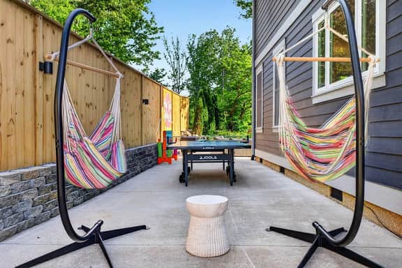 Outdoor Games • Hot Tub • Firepit • Grill • Sauna