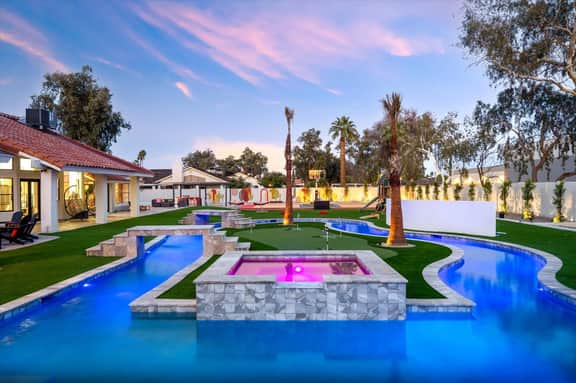 The Lazy Palm | Lazy River • Pool • Casita