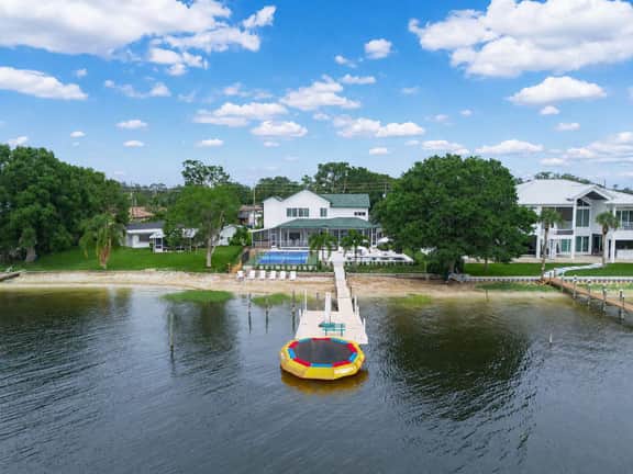 Luxe Lakefront w/ Pool, Pickleball, & Private Dock - Image 3