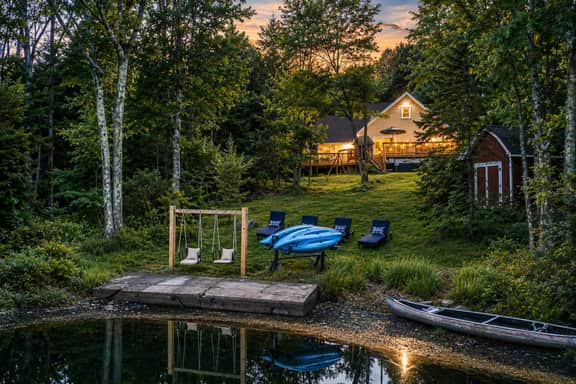 Poconos Waterfront Retreat • Kayaks • Hot Tub - Image 2