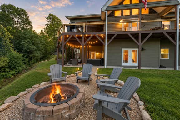 Stunning Mtn Views • Hot Tub • Firepit • Sleeps 10 - Image 3