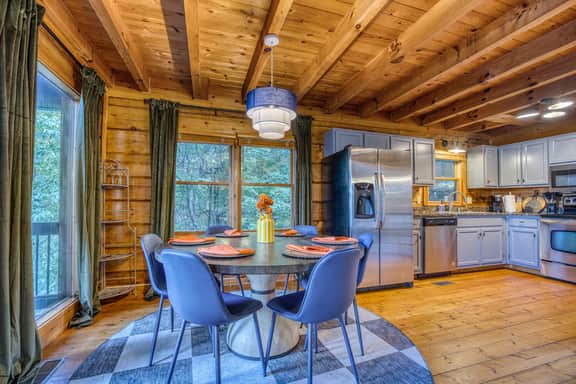 4BR Blue Ridge Cabin • Mtn Views, Sauna & Hot Tub - Image 5