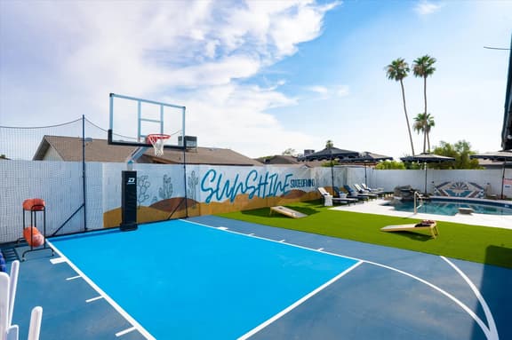 Heated Pool, Hot Tub, Game Room & Sport Court