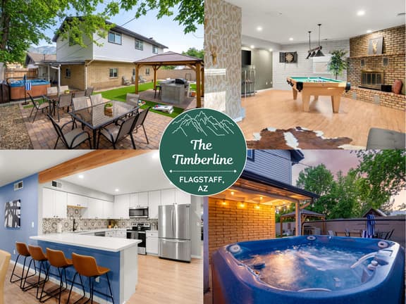 The Timberline: Hot Tub | Bocce Ball | Cozy Vibes