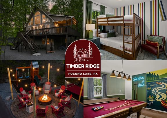 Sleeps 10 • Sauna • Hot Tub • Arcade + Firepit