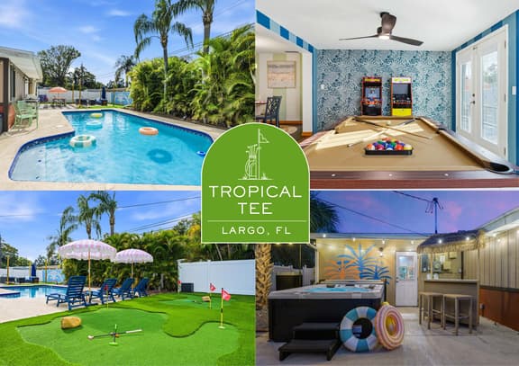 Tropical Tee - Putt Putt - Pool - Hot Tub - Bikes