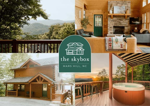 The Skybox - Voted #1 Cabin in Asheville