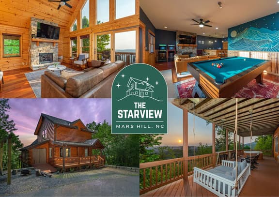 Sunset views for miles ~Gameroom~HotTub - Fire Pit
