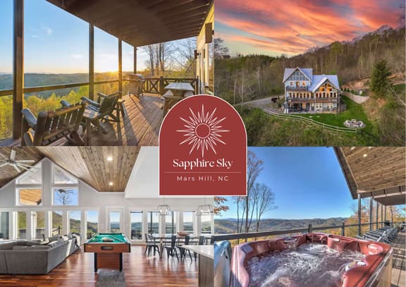 10min to Hatley Pointe~Views~ HotTub~ FirePit