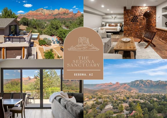 The Sedona Sanctuary: Hot Tub & Unbeatable Views