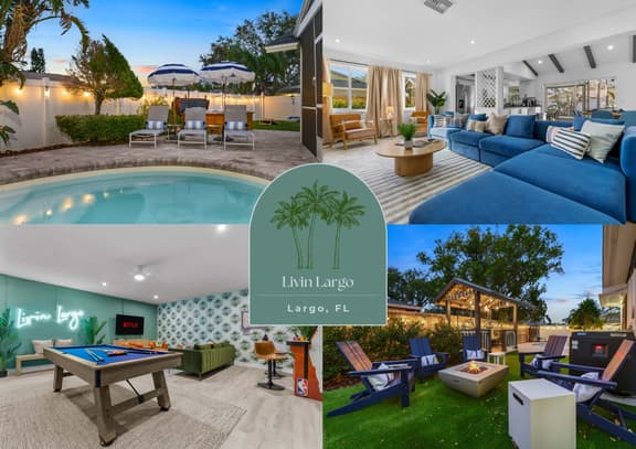 Private Resort | Pool, Spa, Fire Pit & Game Room