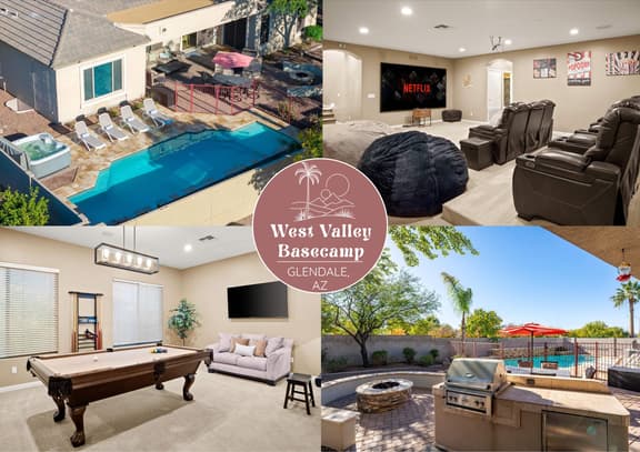 Backyard Oasis | Pool, Theater & Fire Pit