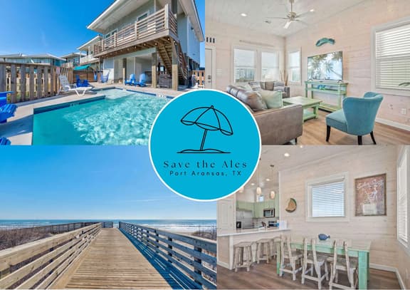 Save The Ales~Boardwalk~Private Pool~Sleeps 10!