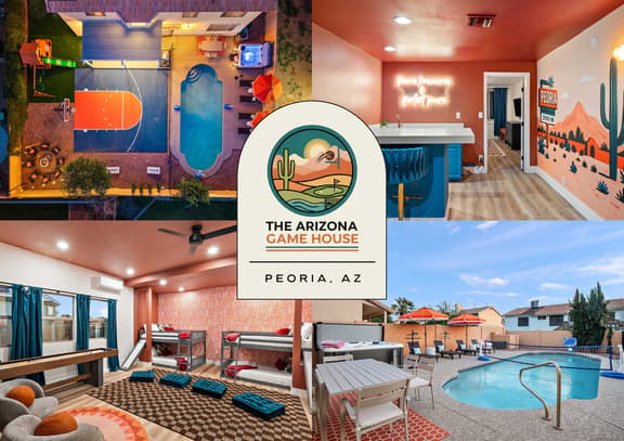 AZ Game House | Sport Court - Golf - Pool - Games