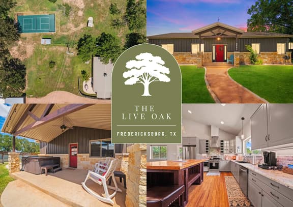 The Live Oak: Pickleball-Hot Tub-Dog Friendly