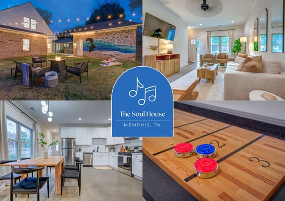 TOP Memphis BnB! The Soul House | Near Beale St