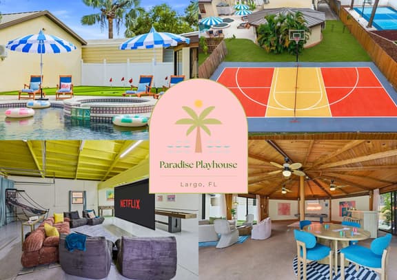 Sleeps 14 • Heated Pool • Spa • Arcade • Putt Putt