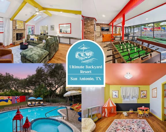 Sleeps 16! Heated Pool, Hot Tub, & Sport Court