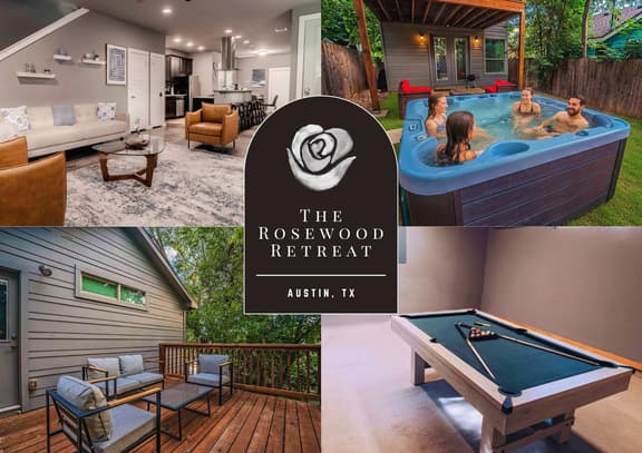The Rosewood Retreat: 6BR's | HotTub | DogFriendly