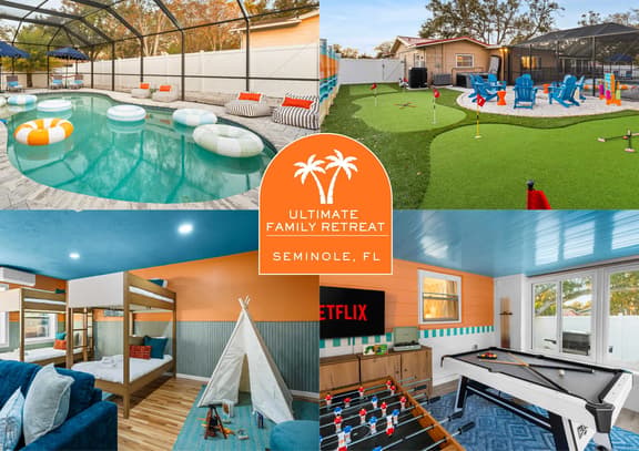 Ultimate Family Retreat - Pool - Games - Hot Tub
