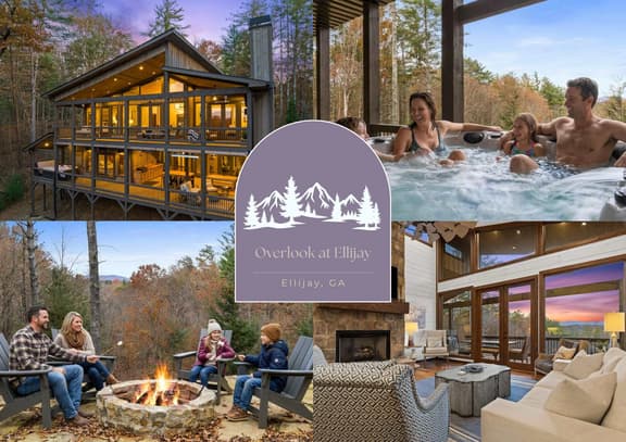 2-Level Deck - Stunning Views - Hot Tub - Fire Pit