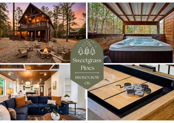 Luxury Ridge Cabin | Hot Tub • Fire Pit • Views
