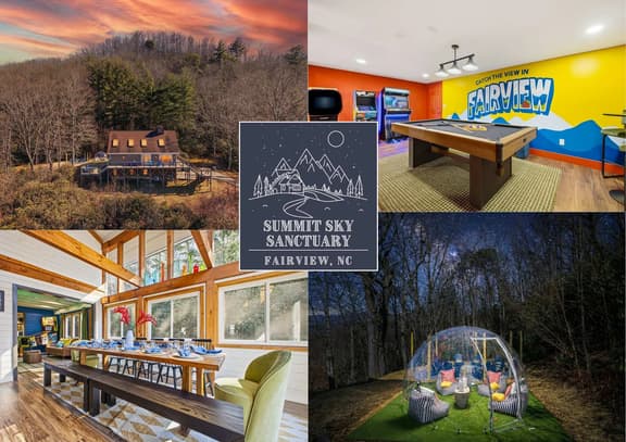Mtn Views | Stargazing Dome | Hot Tub | Sleeps 20
