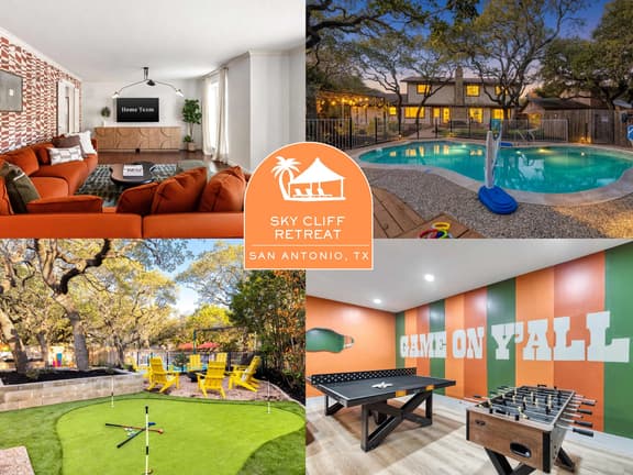Sleeps 14 | Pool + Hot Tub | Near Airport