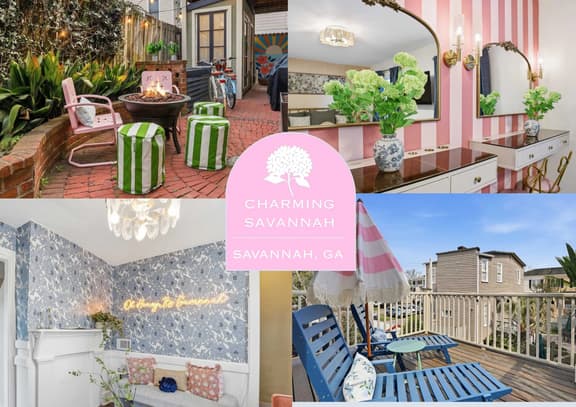 Charming Savannah Getaway | Hot Tub | Firepit