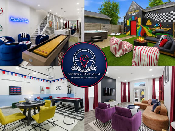 Victory Lane Villa | Game Room - Hot Tub - Firepit