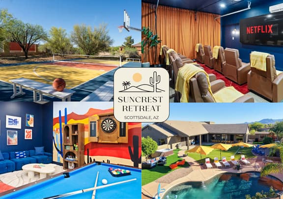 Suncrest Retreat - Pool, Pickleball, Theater