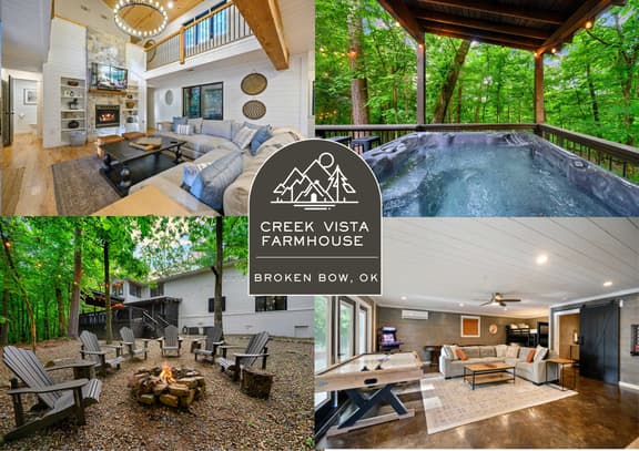 Sleeps 18 - Hot Tub - Playground - Games - Firepit