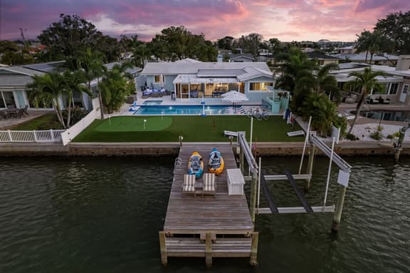Indian Rocks Waterfront | Pool & Dock
