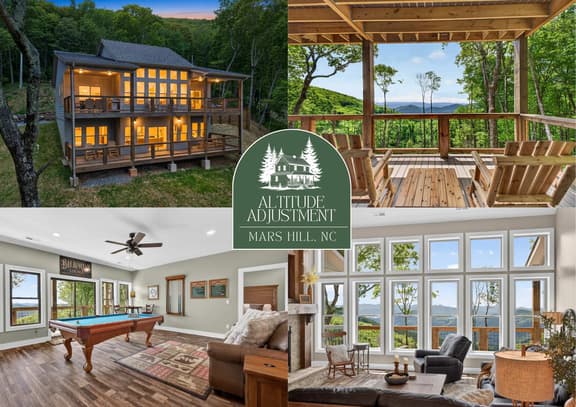 Epic Mountain Views + Deck, Firepit & Amenities