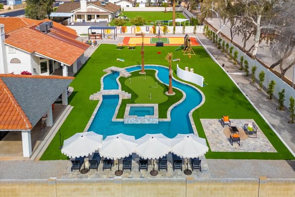 The Lazy Palm | Lazy River • Pool • Casita