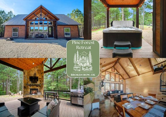 Sleeps 13 | Hot Tub, Arcade, Firepit & Games